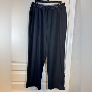 Greg Norman Black Lounge Sweat Pants Size Med EUC #5882